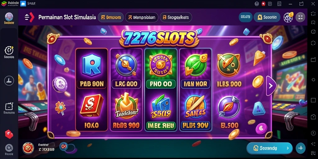 Screenshot gameplay dari 7276SLOTS yang menunjukkan pengalaman simulasi yang mengasyikkan.