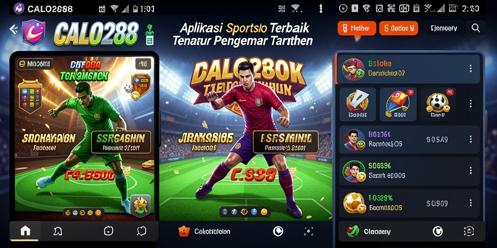 Tampilan menarik dari CALO288 saat memasang taruhan olahraga.
