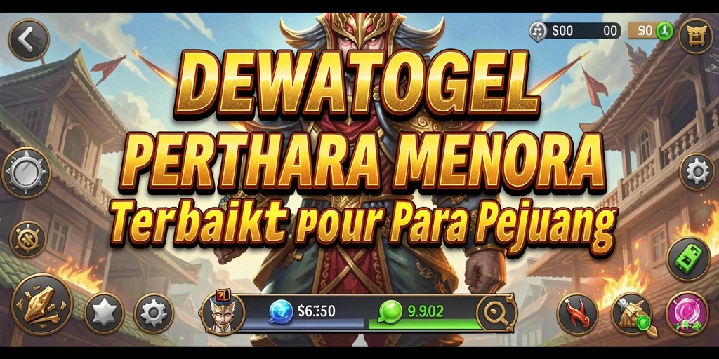 Gameplay DEWATOGEL yang seru dalam pertahanan menara.