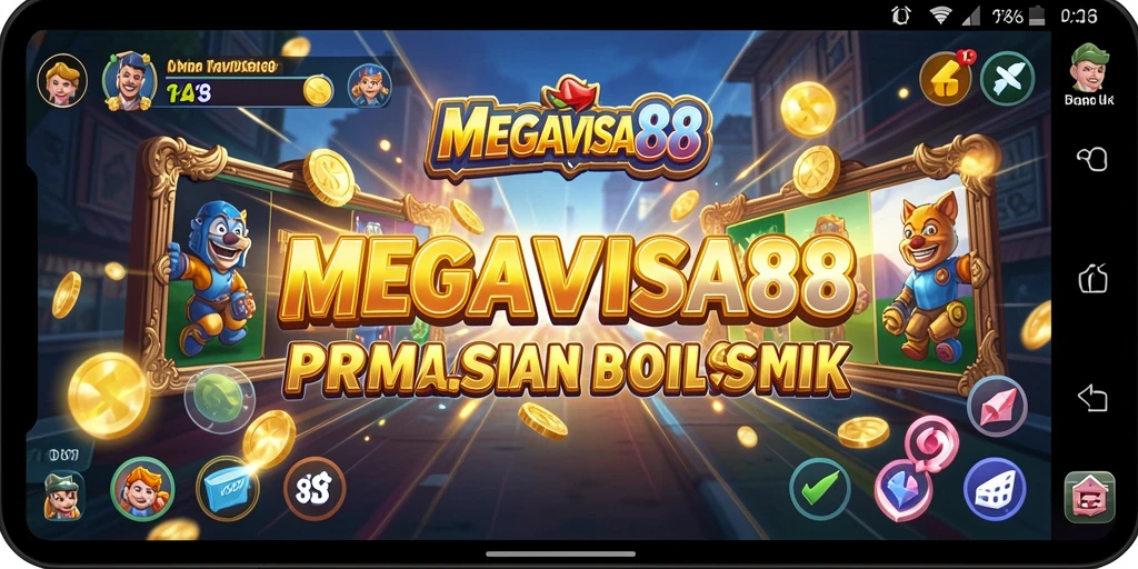 Tampilan gameplay menarik dari MEGAVISA88 dengan aktivitas simulasi yang seru.
